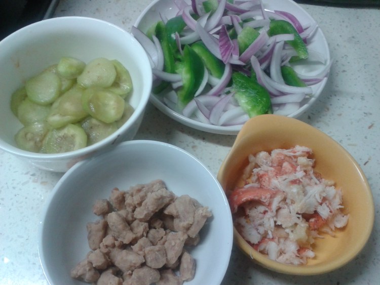 杂蔬牛肉披萨步骤2