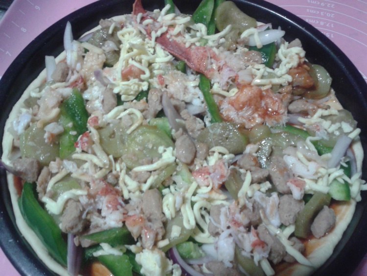杂蔬牛肉披萨步骤6