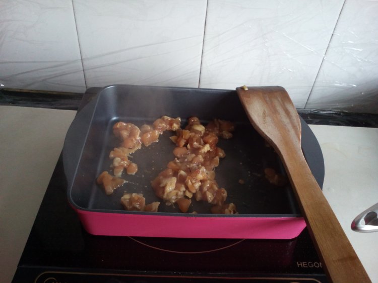 土豆泥吐司披萨步骤5