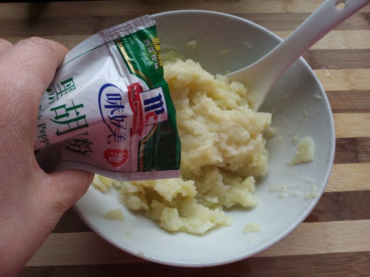 土豆泥吐司披萨步骤3