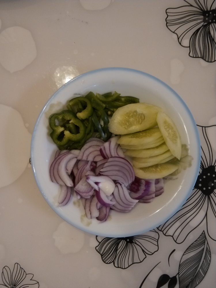 蔬菜披萨步骤3
