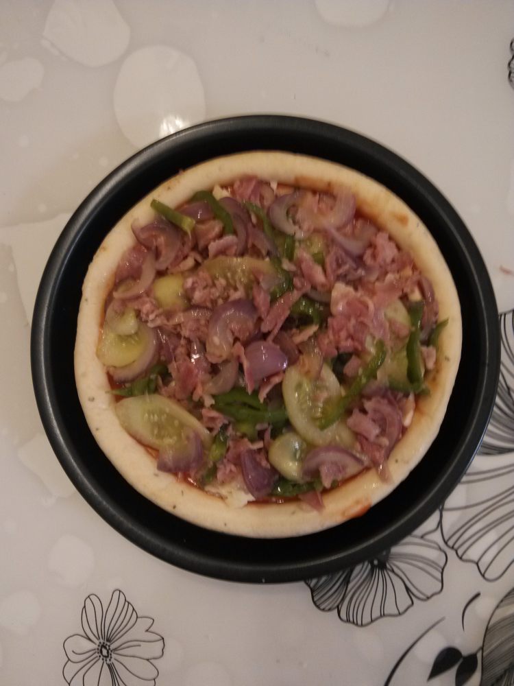 蔬菜披萨步骤9