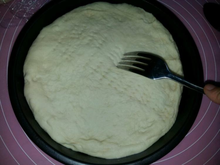 风情火腿比萨步骤5