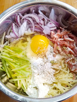 土豆饼版简易披萨步骤3