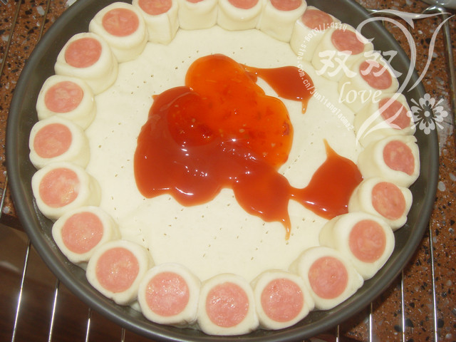 香酥虾花边披萨步骤20