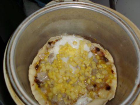 电饭锅披萨步骤11
