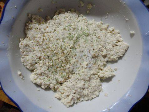 平底锅豆腐比萨步骤5