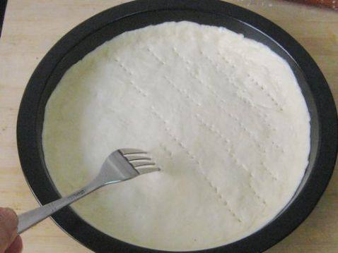 鲜虾里脊肉披萨步骤5