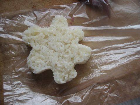 米饭披萨步骤1