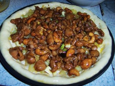 宫保鸡丁披萨步骤16