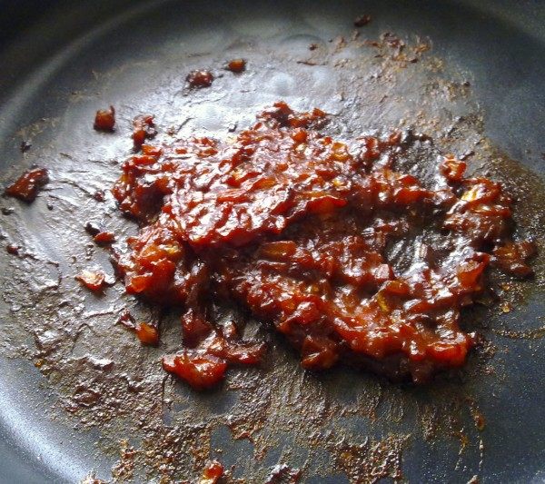 中西混搭的番薯腊肠披步骤4