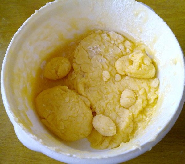 中西混搭的番薯腊肠披步骤13