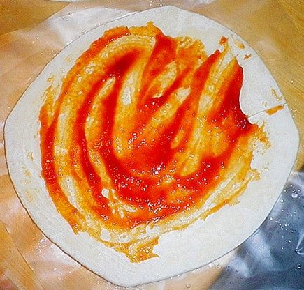 酥皮培根披萨步骤2