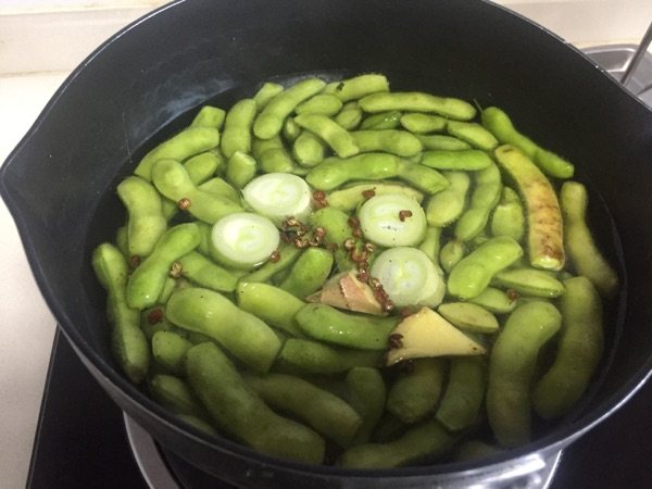 糟卤毛豆步骤4