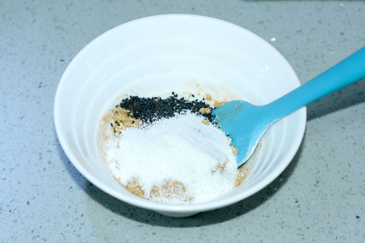 燕麦黑芝麻高纤饼干步骤5