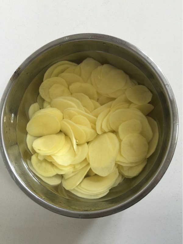 孜然烤薯片步骤3