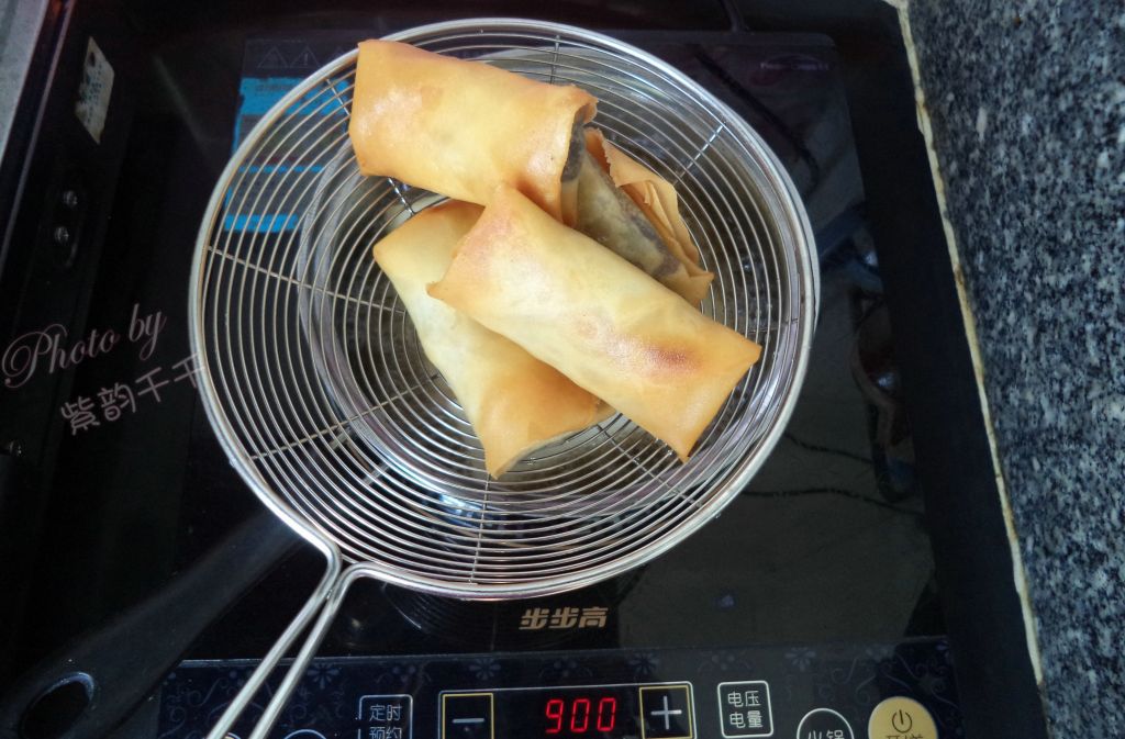 广东红豆沙春卷步骤10