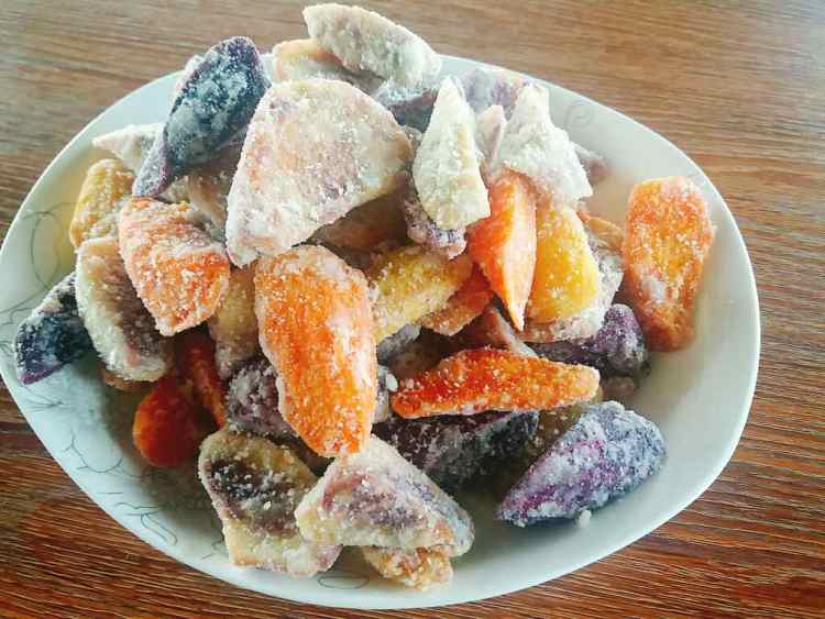 翻炒番薯步骤9
