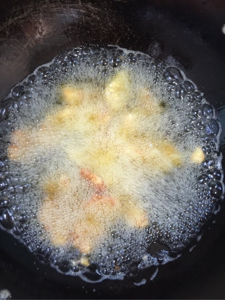 鸡米花步骤7