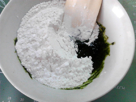 芝麻茼蒿青团步骤3