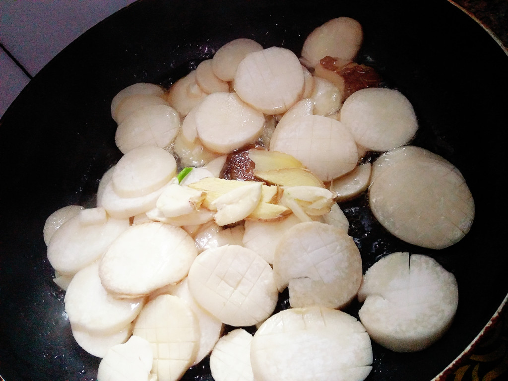 冷吃鲍菇步骤4