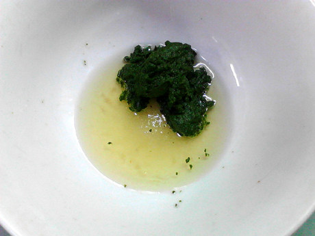 翡翠茼蒿蛋糕步骤2