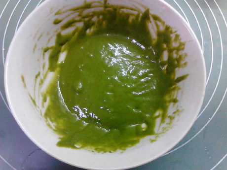 翡翠茼蒿蛋糕步骤6