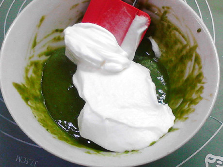 翡翠茼蒿蛋糕步骤9