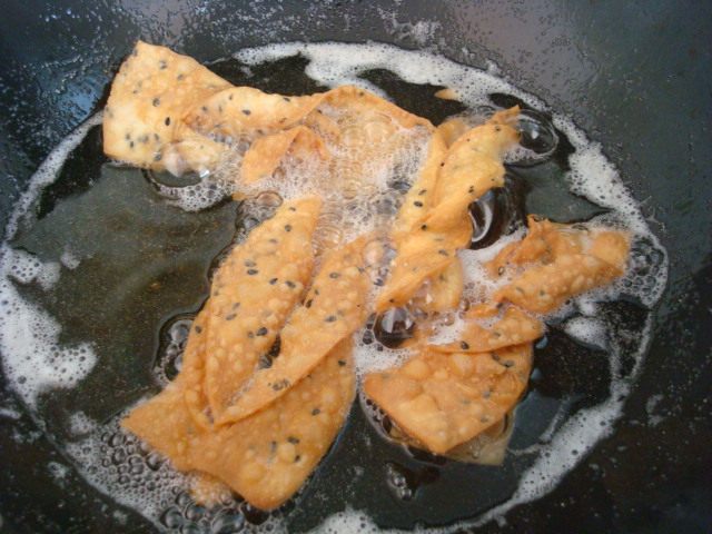 香酥芝麻咸馓子步骤10