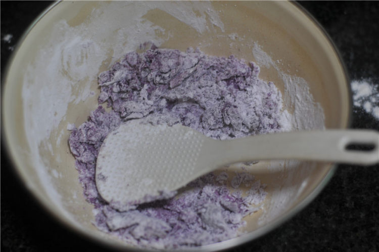紫薯水晶糕步骤2