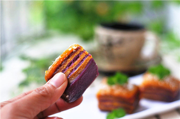 紫薯水晶糕步骤10