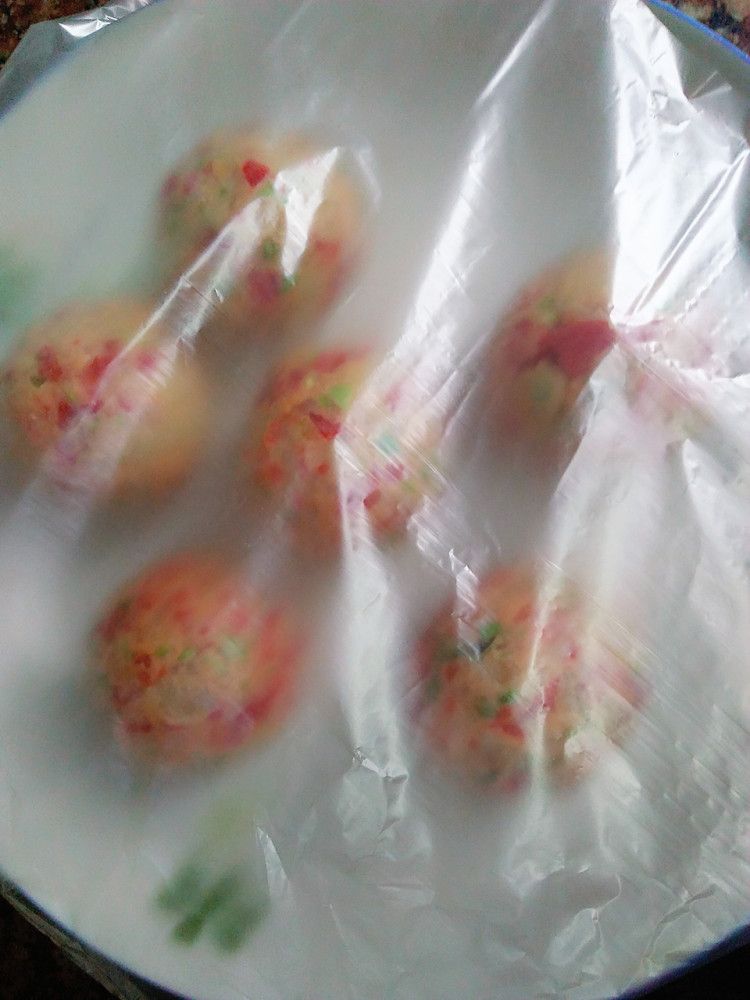 微波炉--土豆彩球步骤9