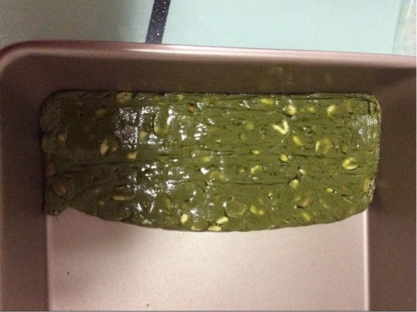 抹茶花生牛轧糖步骤9