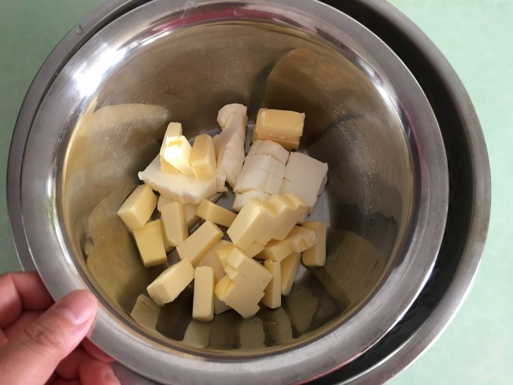 奶油奶酪饼干步骤1