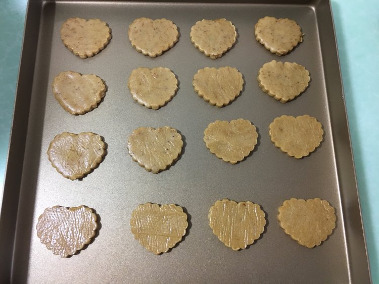 爱心型凤梨馅夹心挞饼步骤6