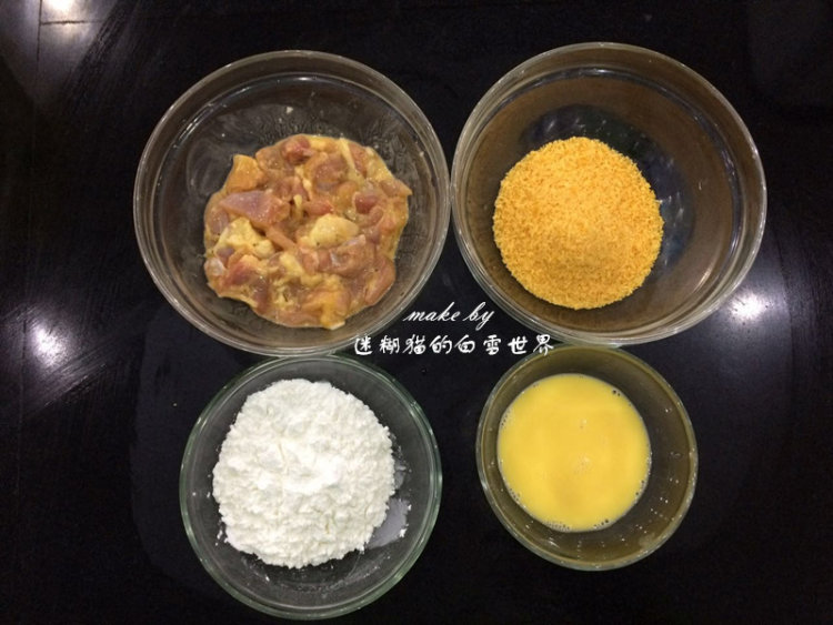 无油鸡米花，健康小零步骤1