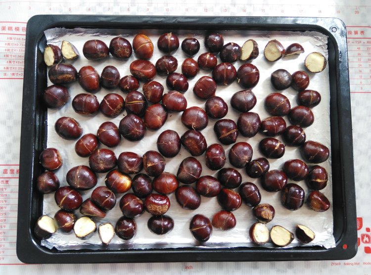 烤板栗步骤5