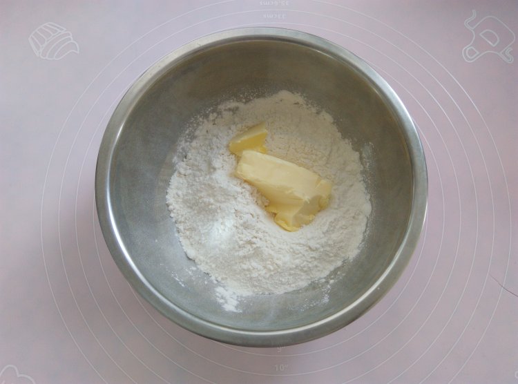 玫瑰酱香饼步骤5