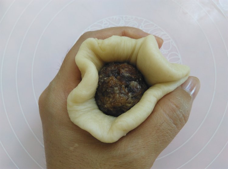 玫瑰酱香饼步骤15
