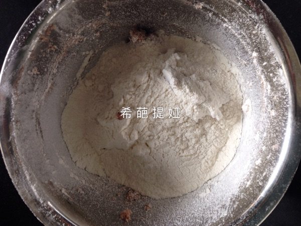 豆沙蔓越莓饼干步骤4