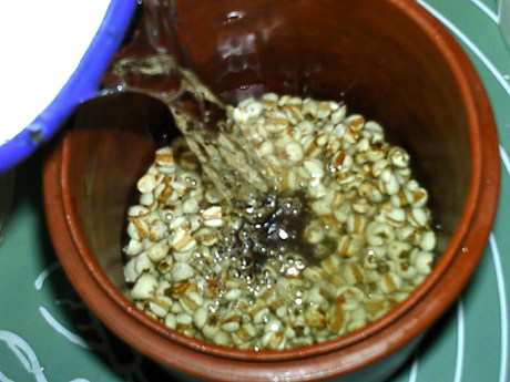 牛奶薏米粥步骤3