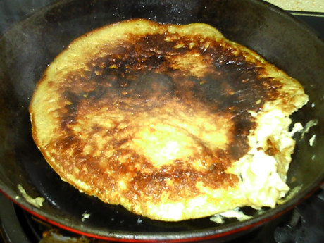 肉桂香蕉煎蛋饼步骤9