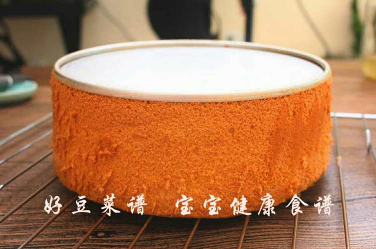 戚风蛋糕 低糖版步骤16