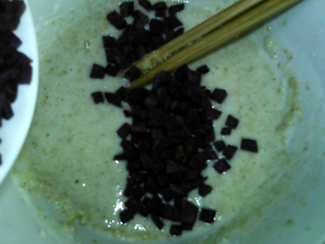 芝麻紫薯糕步骤9