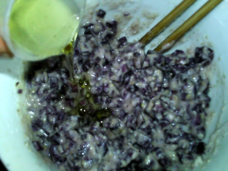 芝麻紫薯糕步骤10