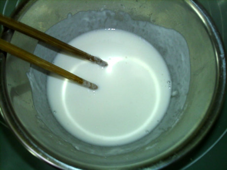 枸杞芝麻菱角糕步骤8