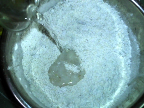 软糯芝麻菱角糕步骤8
