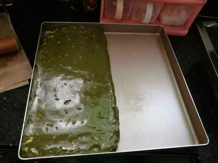 抹茶牛轧糖步骤12
