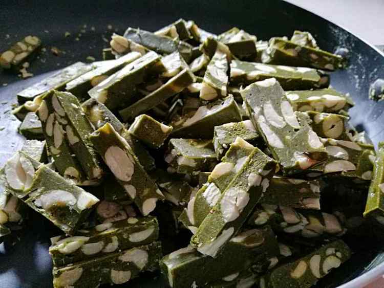 抹茶牛轧糖步骤13