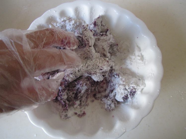 紫薯豆沙饼步骤5